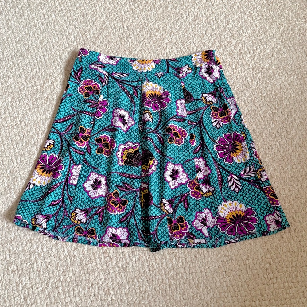 (NWT) LOFT A-Line Floral Skirt
